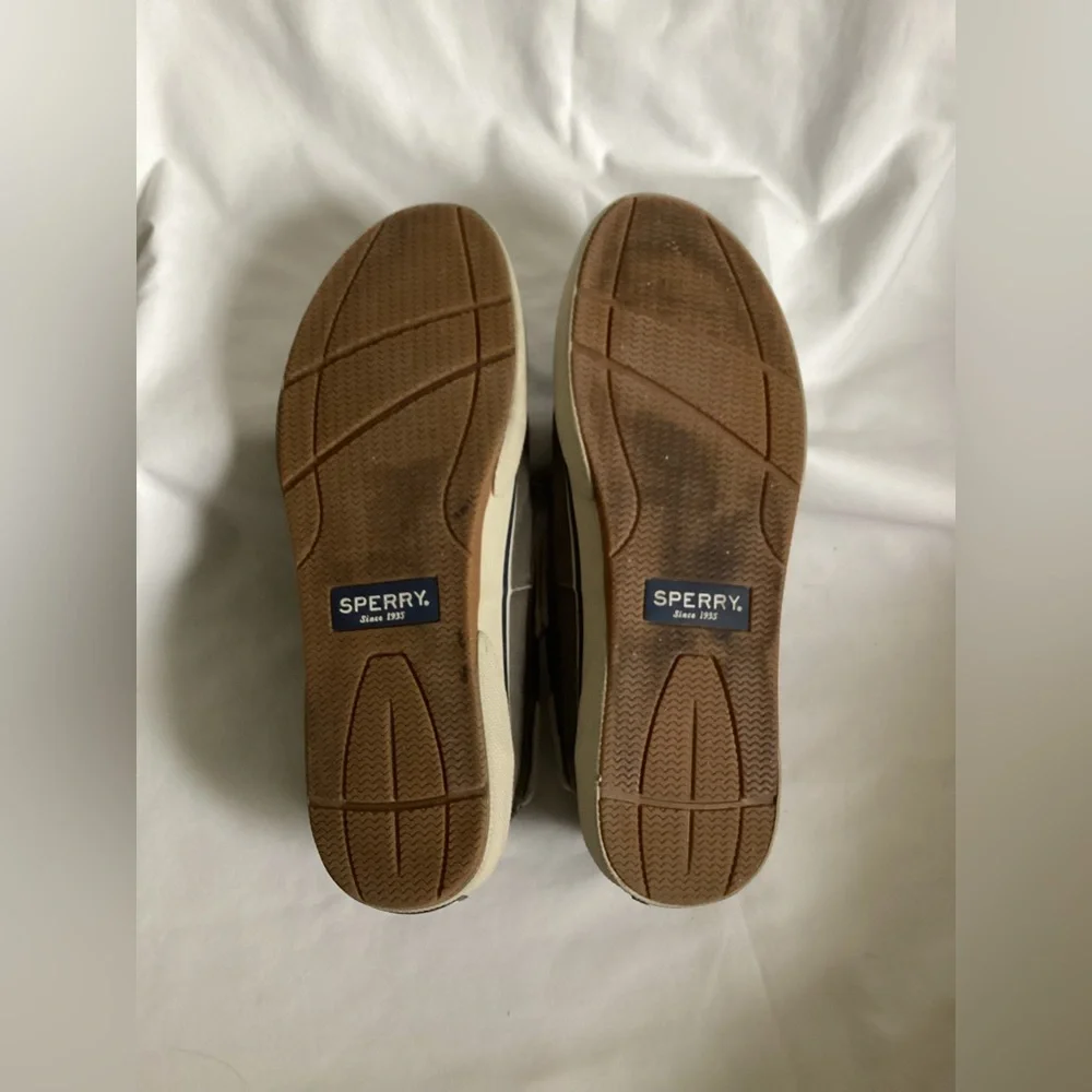 SPERRY Halyard Boat Shoes Sz 10 EUC